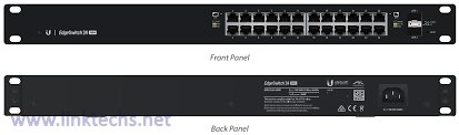 ES-24-500W- 24 Port Gigabit 24V/802.3af/at PoE 500W